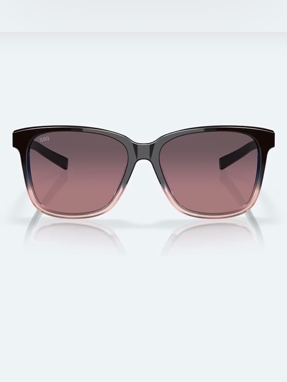 Costa Women's Black to Pink Gradient Polarized Sunglasses
